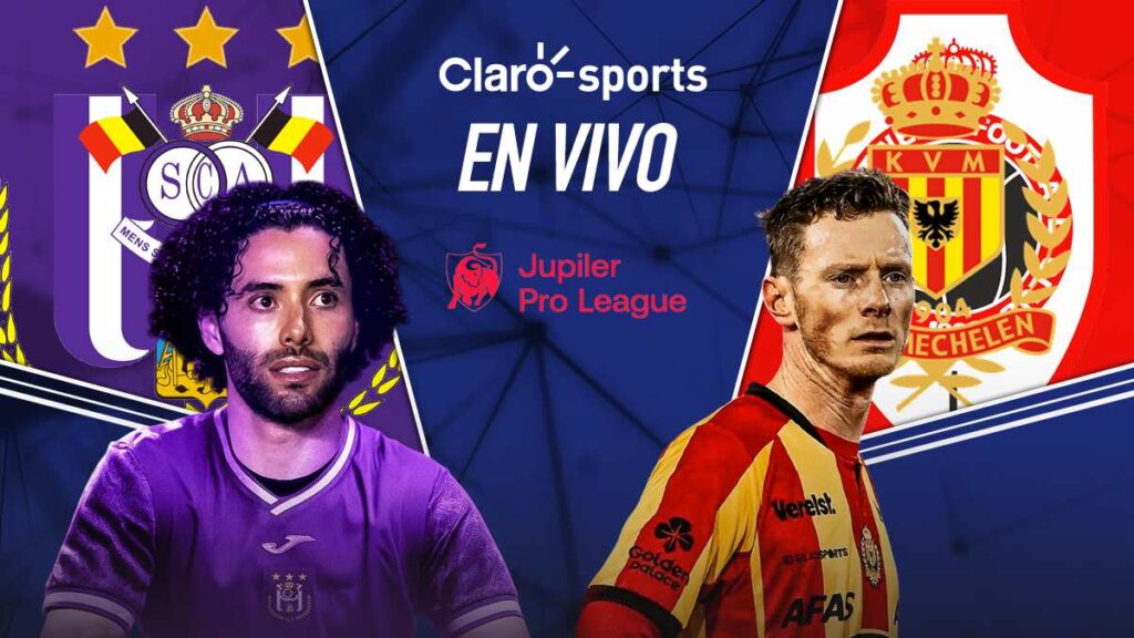 Sigue el partido del Anderlecht del Chino Huerta ante el Mechelen en la jornada 23 de la Belgian Pro League