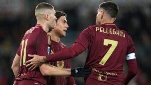 La Roma toma impulso y derrota a Genoa para soñar con los puestos de Europa