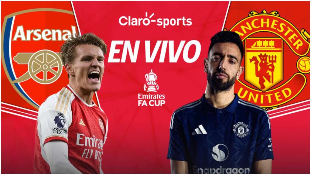 Arsenal vs Manchester United, en vivo la FA Cup por Claro Sports