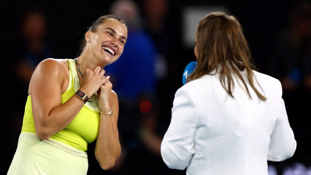 Sabalenka se mete a la final en Australia | REUTERS/Edgar Su