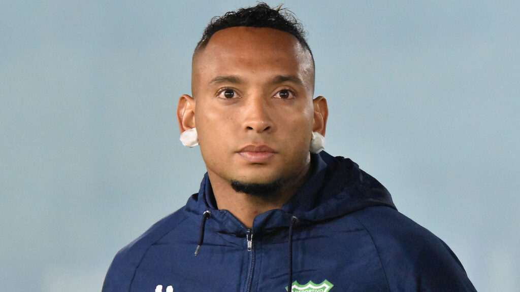 Jarlan Barrera, con el Deportivo Cali. - Vizzor Image.