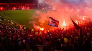 Invasión en el Estadio Tamaulipas tras el juego entre Tampico Madero y las Chivas