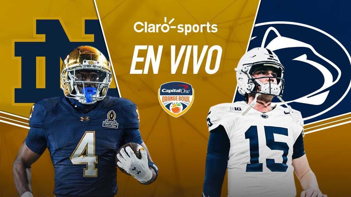 Notre Dame vs Penn State en vivo el Orange Bowl 2025 Resultado de las