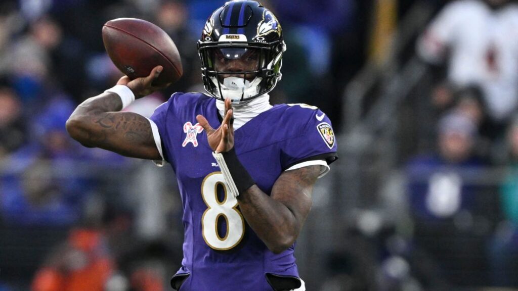 Lamar Jackson rompe un récord de la NFL