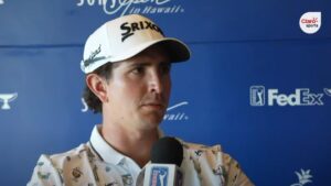 Nicolás Echavarría, sobre su actuación en el Sony Open Hawaii: “Tuve la oportunidad de casi ganar el torneo”