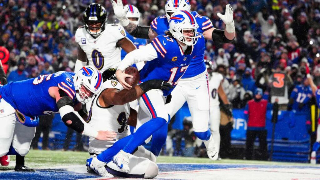 Bills deja en el camino a Ravens y habrá Josh Allen vs Patrick Mahomes por el boleto al Super Bowl