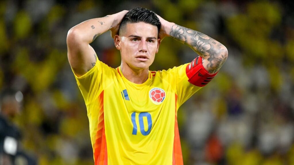 James Rodríguez con la Selección Colombia | @jamesrodriguez.