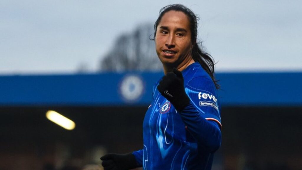 Mayra Ramírez jugando con Chelsea | @ChelseaFCW.