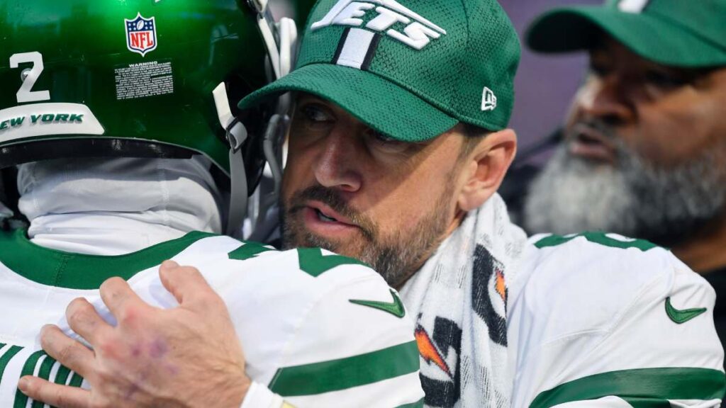 Aaron Rodgers señala que sus mejores años los ha pasado con Jets pero necesita un descanso mental