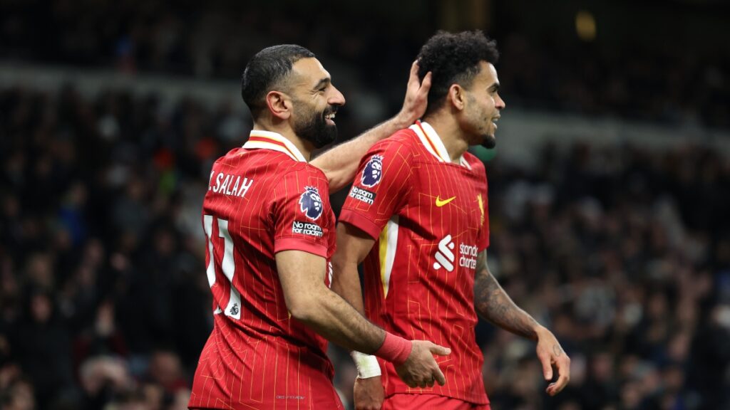 Salah y Luis Díaz | Harry Murphy - Getty Images.