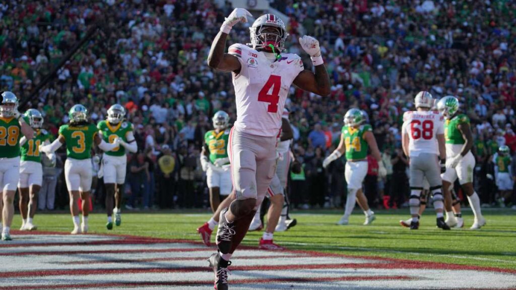 Ohio State se lleva por paliza el Rose Bowl ante Oregon