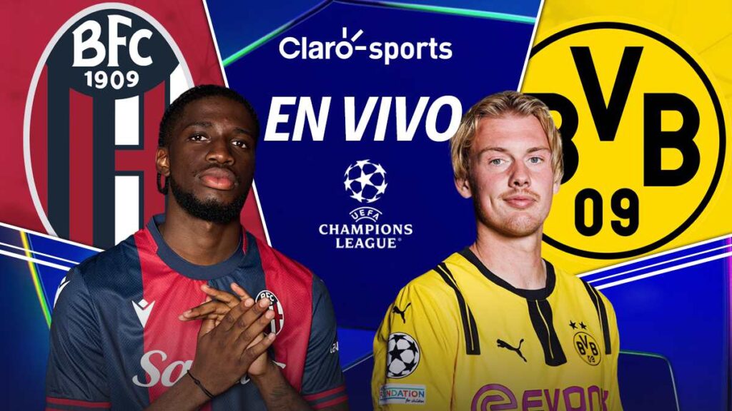 Bologna vs Dortmund, en vivo la Champions League