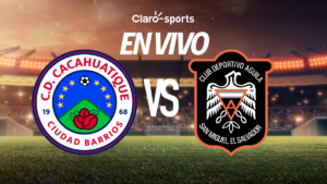 Cachuatique vs Águila en vivo Clausura 2025 Liga Mayor de El Salvador: Resultado y goles del partido de hoy en directo online