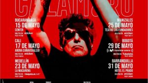 Andrés Calamaro en Colombia 2025: Fechas de conciertos, venta de boletas y todo sobre la gira de El Salmón