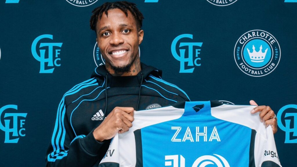 Zaha llega a la Major League Soccer | @CharlotteFC