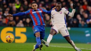 El Chelsea pierde la ventaja ante el Crystal Palace y llega a cuatro partidos sin ganar en Premier League