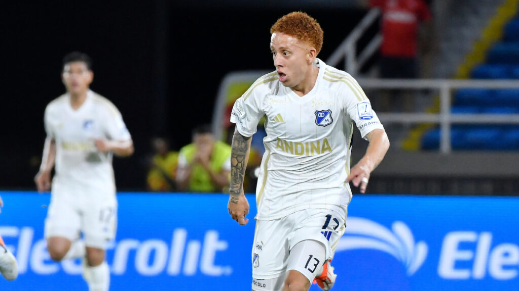 Juan José Ramírez, en un partido con Millonarios. - Vizzor Image.