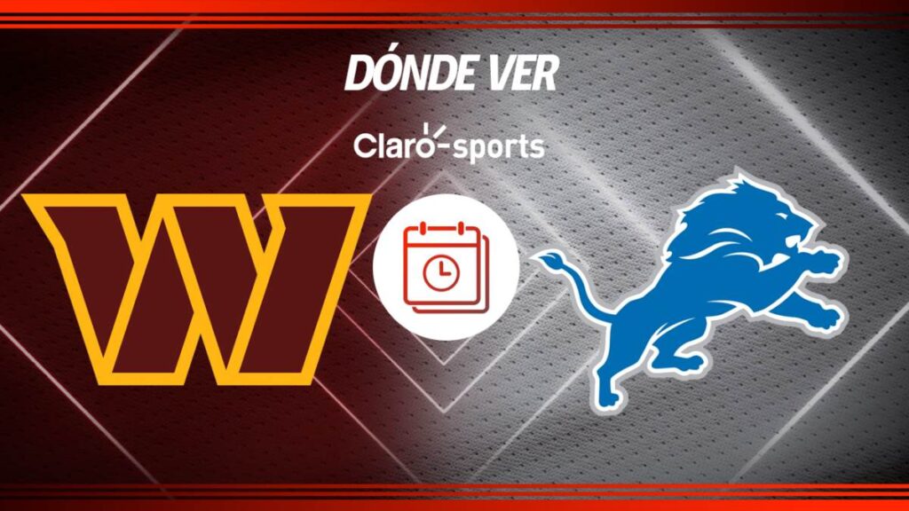 Commanders vs Lions: Te contamos donde puedes seguir y ver el partido de la ronda divisional de la Conferencia Nacional de la NFL