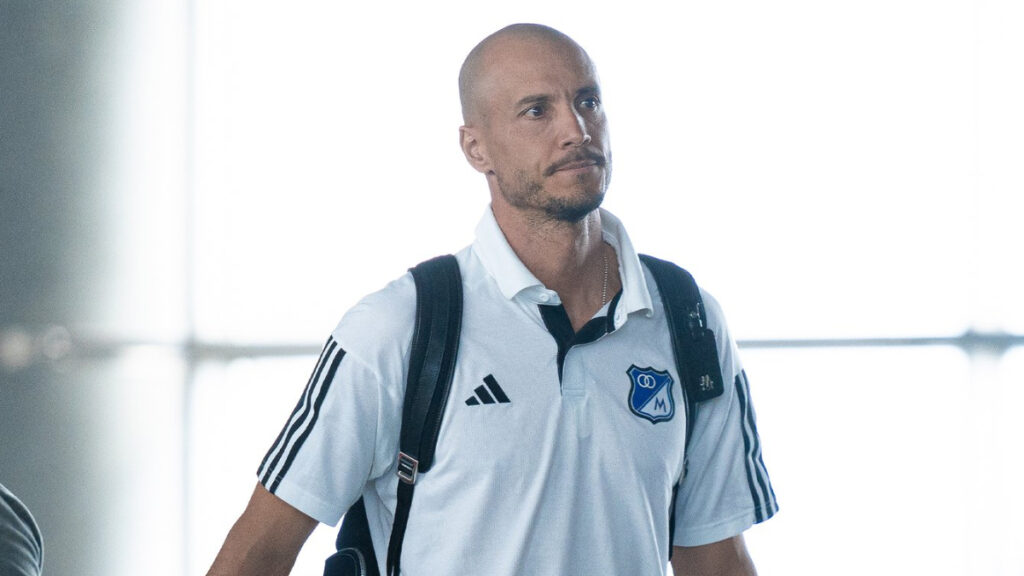 David González, director técnico de Millonarios. - @MillosFCoficial.