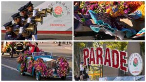 Toda la tradición y colorido del Desfile de las Rosas 2025