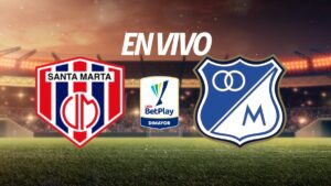 Unión Magdalena vs Millonarios en vivo la Liga BetPlay 2025-I: Resultado y goles de la jornada 1, en directo online