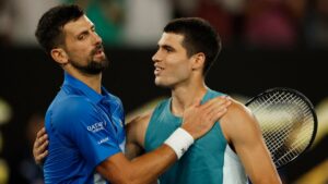 Los números de Novak Djokovic contra Carlos Alcaraz; la rivalidad suma un nuevo capítulo en Australia