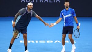 Novak Djokovic y Nick Kyrgios se despiden en la segunda ronda de Brisbane