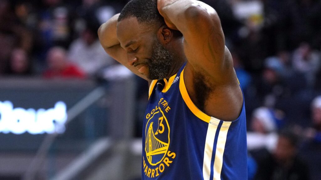 Draymond Green vuelve a estar fuera de acción tras lesionarse en el partido ante los Wizards saldado con victoria para los Warriors