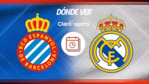 Espanyol vs Real Madrid en vivo: Horario y dónde ver el partido de la jornada 22 de LaLiga