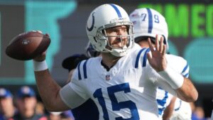 Joe Flacco repite como titular para los Colts ante la lesión de Anthony Richardson