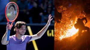 Taylor Fritz donará premio del Australian Open a las personas afectadas por incendios en Los Ángeles