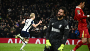 El Tottenham se lleva el primer ‘round’ de la semifinal de la EFL Cup ante el Liverpool