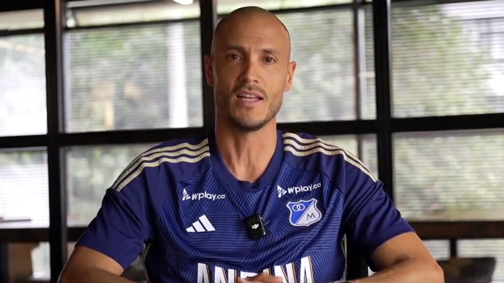 David González, director técnico de Millonarios. - @MillosFCoficial.