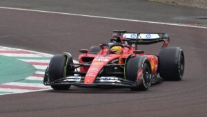 Lewis Hamilton debuta en el volante de Ferrari: Así fue la presentación del heptacampeón del mundo