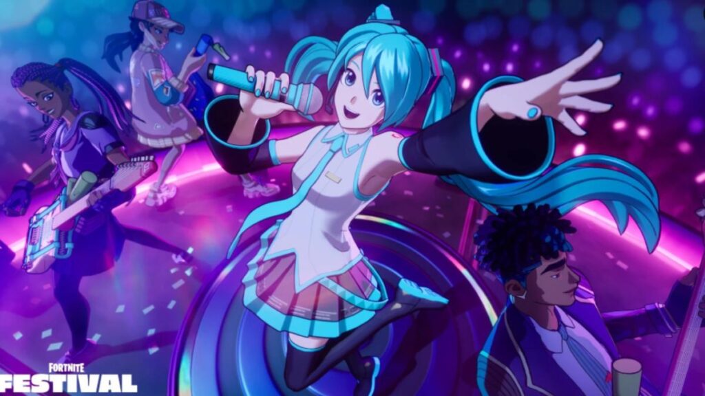 La idol virtual, Hatsune Miku se ha unido al videojuego Fornite en reemplazo de Snoop Dogg