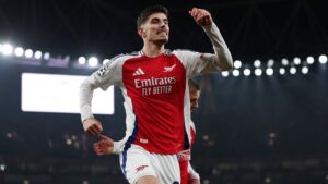 El Arsenal golea al Dinamo Zagreb y se aferra al boleto directo de los octavos de final de la Champions