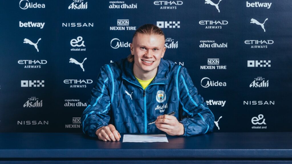 ¡Hay androide para rato! Erling Haaland renueva con el Manchester City hasta 2034