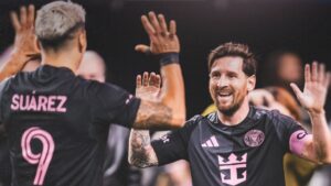 El Inter Miami de Leo Messi derrota al América en penaltis, en el partido amistoso en Las Vegas