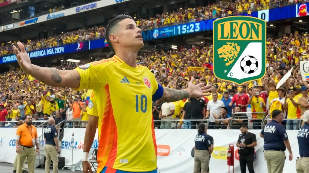 James Rodríguez en un partido de la Selección Colombia