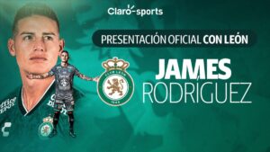 Presentación de James Rodríguez con el Club León, en vivo