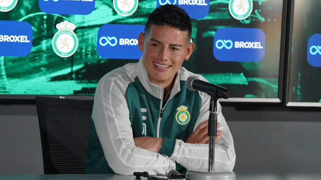 James Rodríguez, con León. - @FIFACWC.