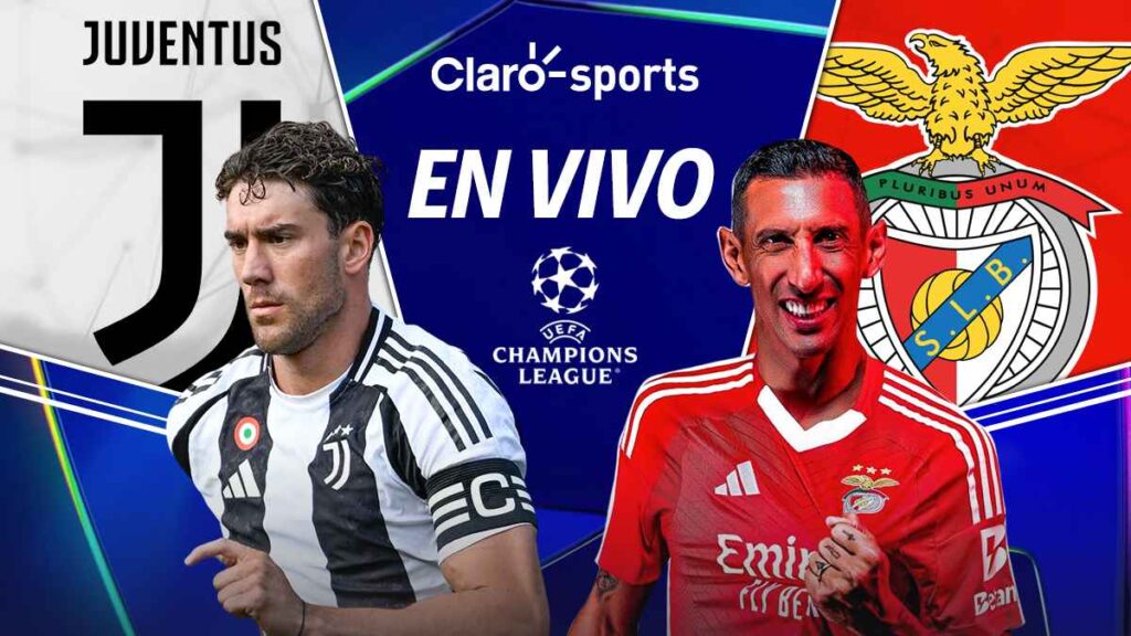 Juventus vs Benfica, en vivo la Champions League