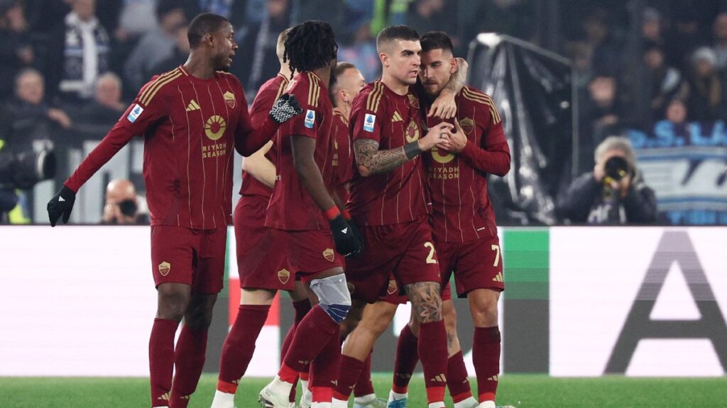 La Roma se lleva el 'Derby della Capitale' tras una gran primera parte ante Lazio