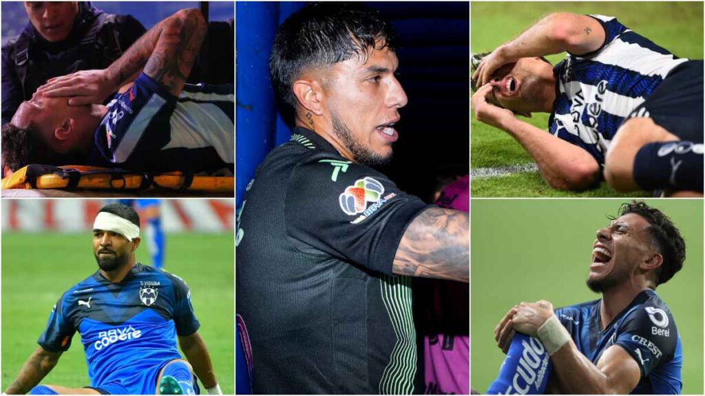 Lo que le pasó a Carlos Salcedo fue algo único... aunque tiene similitudes con otras lesiones de otros jugadores de Monterrey