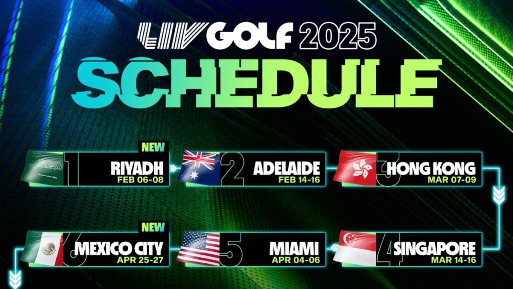 La CDMX recibirá el LIV Golf en este 2025 | @livgolf_league