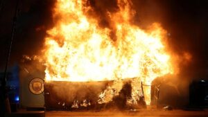 ¡Fuego en el Etihad Stadium! Una tienda del Manchester City se incendia previo a su duelo contra Brujas
