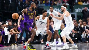 Ni un imponente LeBron James evitó que los Lakers cayeran ante los Mavericks