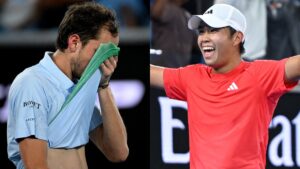  ¡Learner Tien sorprende y elimina a Medvedev! Es el estadounidense más joven en avanzar a la tercera ronda de Australia desde Sampras