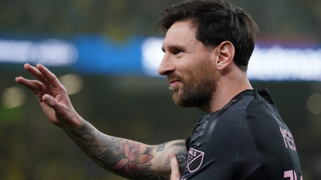 Leo Messi con el Inter Miami