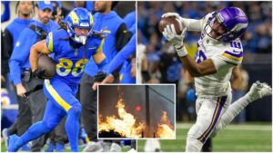 Vikings vs Rams: La NFL, en alerta por los incendios en Los Angeles de cara a los playoffs ¿cambiará de sede?